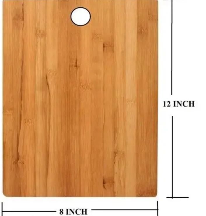 Wooden Chopping Board With 5-Pcs Knife Set - TRENZY CART
