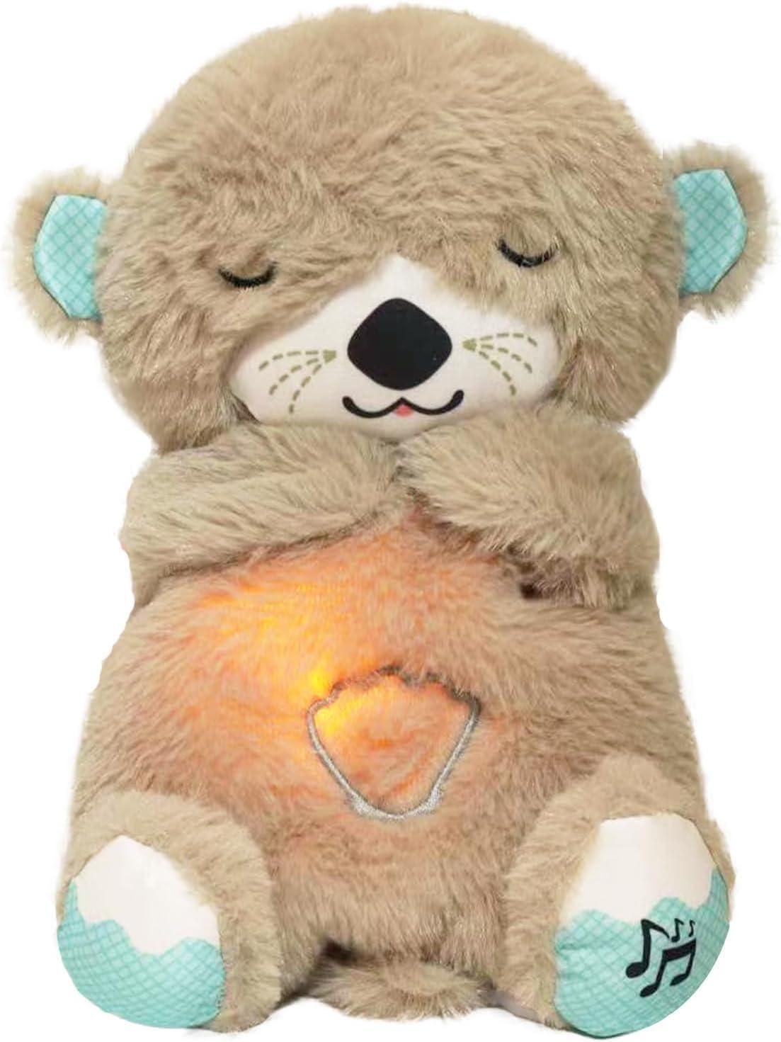 Breathing Teddy Bear with Soothing Music, Comfort Plush - TRENZY CART