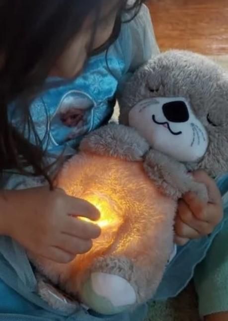 Breathing Teddy Bear with Soothing Music, Comfort Plush - TRENZY CART