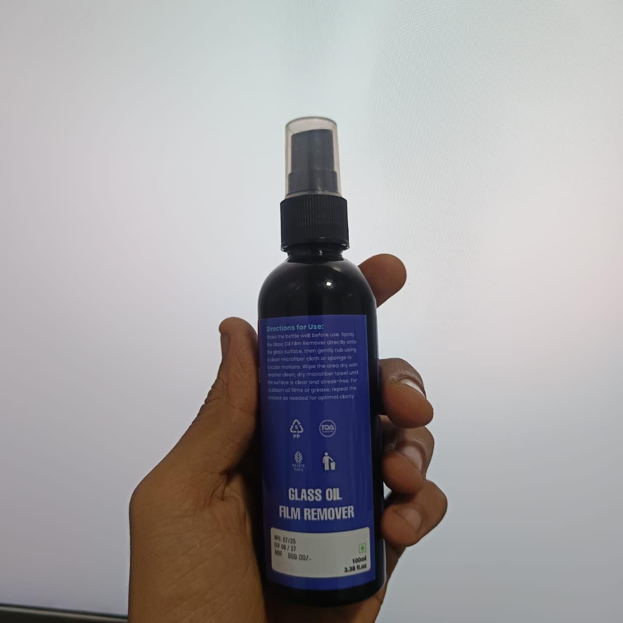 Glass Oil Film Remover 200 ml Pack of 2 - TRENZY CART