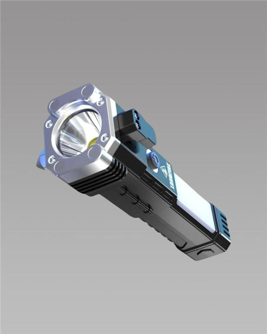Portable Rechargeable Torch LED Flashlight - TRENZY CART