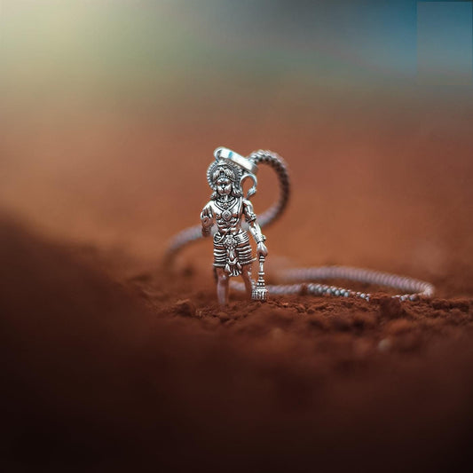 Lord Hanuman Pendant with Chain - TRENZY CART