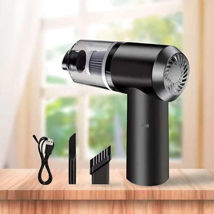2 in 1 Vacuum Cleaner-Handheld Vacuum Car Cleaner Air Duster Wireless Rechargeable Home - TRENZY CART