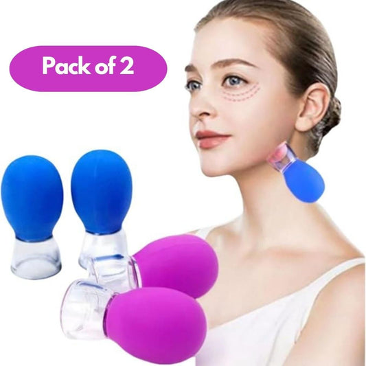 Vacuum Pressure Massage Cup Pack of 2 - TRENZY CART