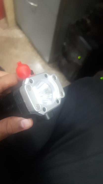 Portable Rechargeable Torch LED Flashlight - TRENZY CART