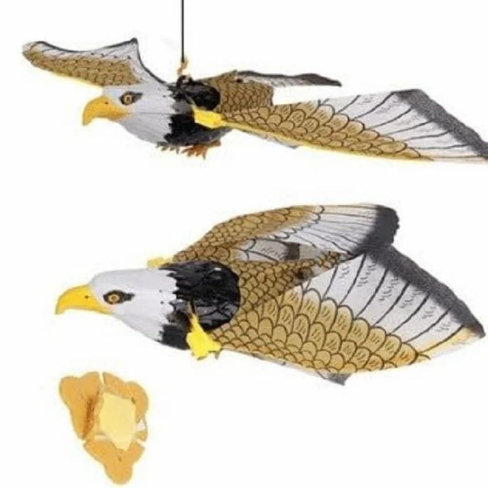 Realistic Flying Eagle Bird Toy with Spread Wings - TRENZY CART