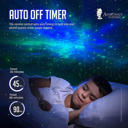 Astronaut Galaxy Projector - 360 Magnetic Head Rotation, Remote Control - TRENZY CART