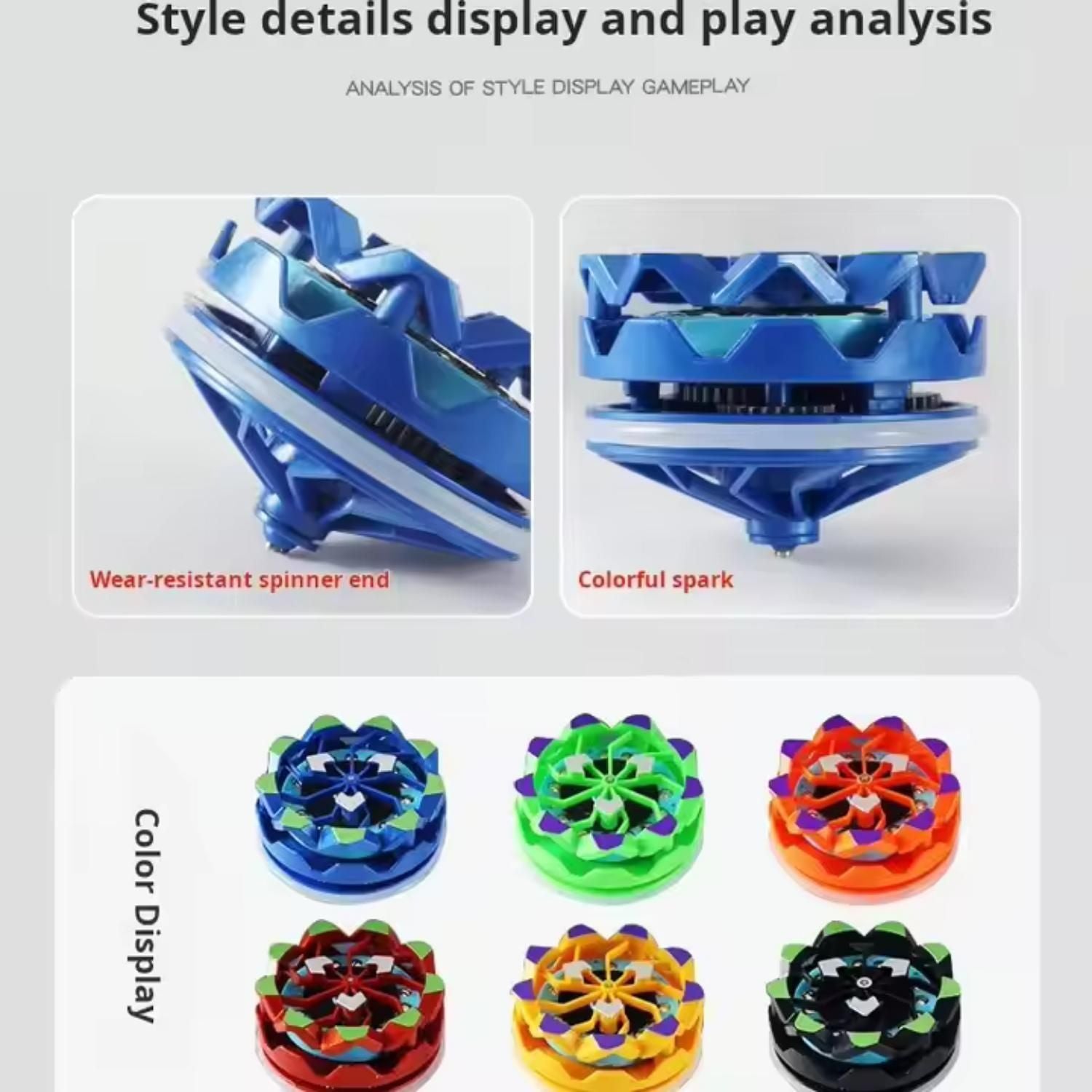 Handheld Thundering Gyroscope Toy for Kids (Pack of 1) - TRENZY CART