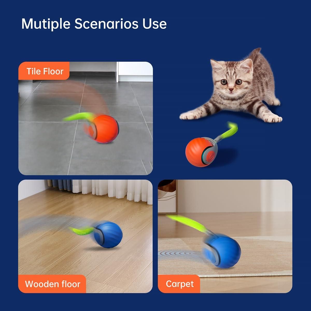 Rolling Ball Cat Toy - TRENZY CART