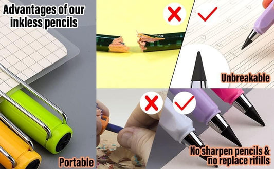 Reusable and Erasable Metal Writing Pens - TRENZY CART