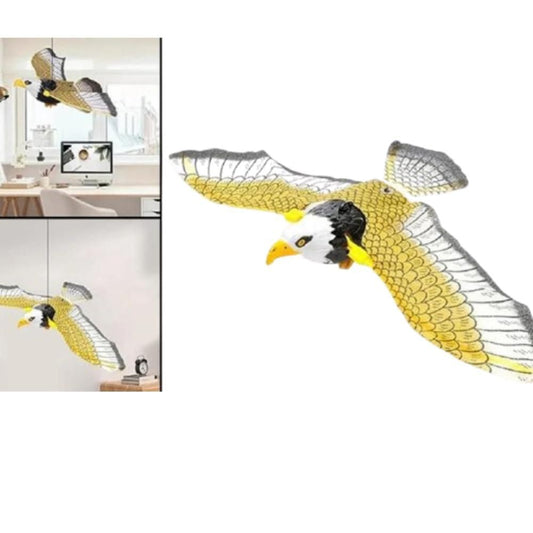 Realistic Flying Eagle Bird Toy with Spread Wings - TRENZY CART