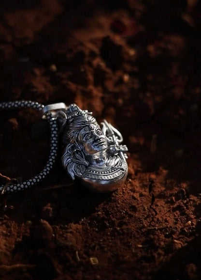 Lord Mahadev Premium Pendant Chain - TRENZY CART