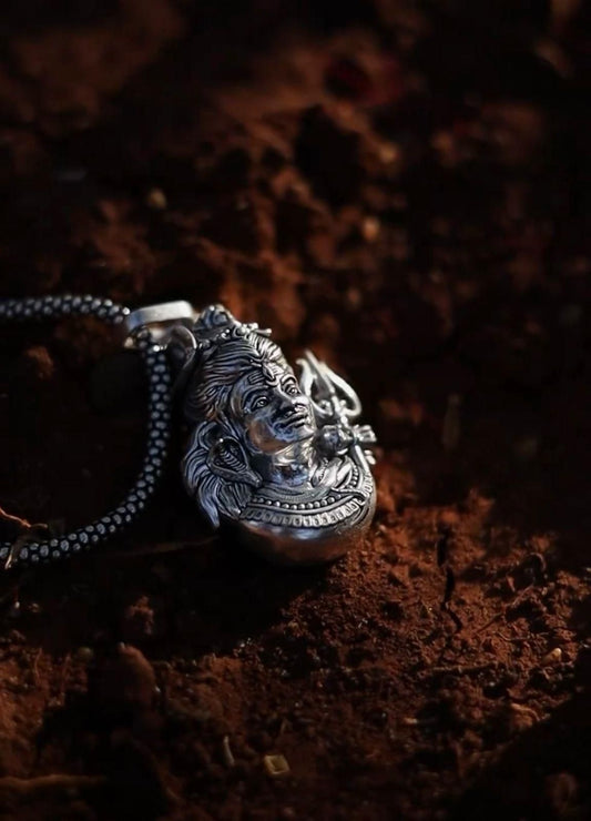 Lord Mahadev Premium Pendant Chain - TRENZY CART